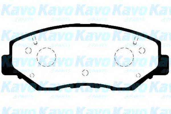 KAVO PARTS BP2042 Комплект тормозных колодок, дисковый тормоз