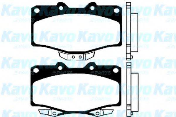 Комплект тормозных колодок, дисковый тормоз KAVO PARTS BP-9036