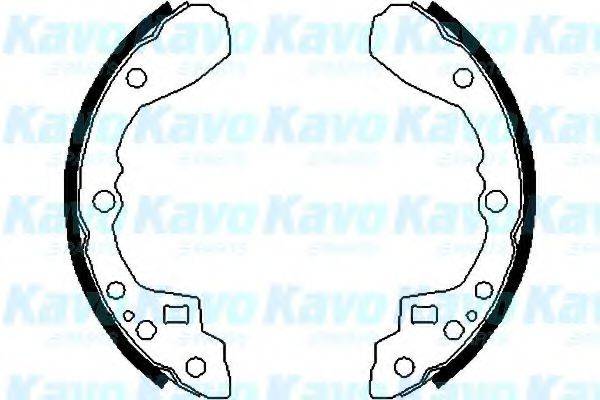 KAVO PARTS BS4401 Комплект тормозных колодок