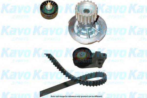 Водяной насос + комплект зубчатого ремня KAVO PARTS DKW-1007