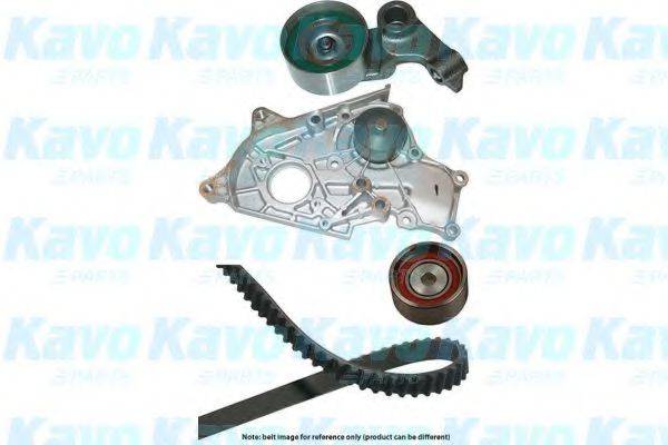 Водяной насос + комплект зубчатого ремня KAVO PARTS DKW-9003