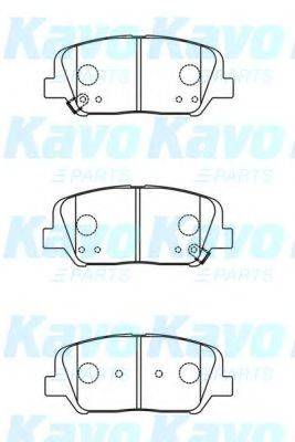 KAVO PARTS BP3049 Комплект тормозных колодок, дисковый тормоз