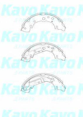 Комплект тормозных колодок KAVO PARTS BS-4407