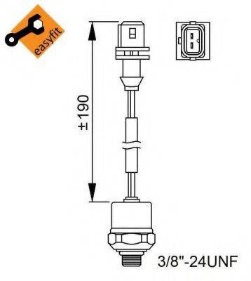 NRF 38951 Пневматический выключатель, кондиционер