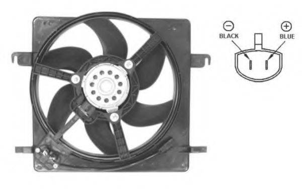 Вентилятор, охлаждение двигателя NRF 47037