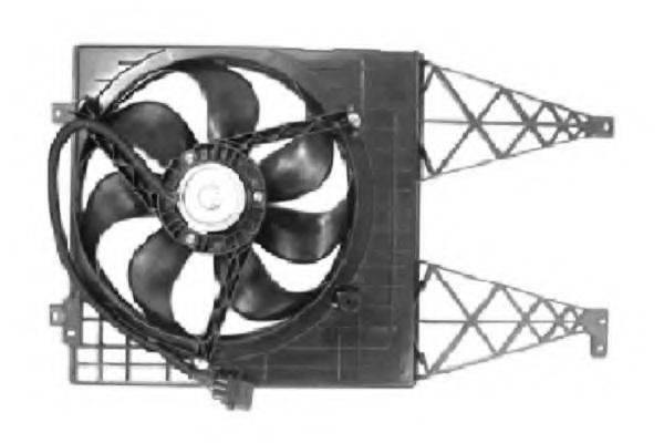 NRF 47056 Вентилятор, охлаждение двигателя
