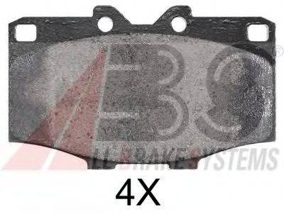 A.B.S. 36462OE Комплект тормозных колодок, дисковый тормоз