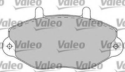 VALEO 597154 Комплект тормозных колодок, дисковый тормоз