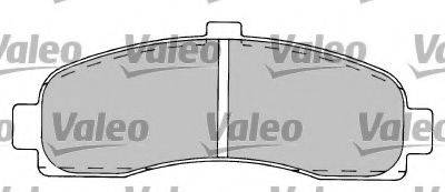 VALEO 597148 Комплект тормозных колодок, дисковый тормоз