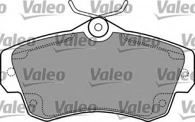 VALEO 597409 Комплект тормозных колодок, дисковый тормоз