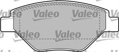 VALEO 597495 Комплект тормозных колодок, дисковый тормоз