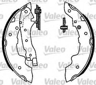 VALEO 562026 Комплект тормозных колодок