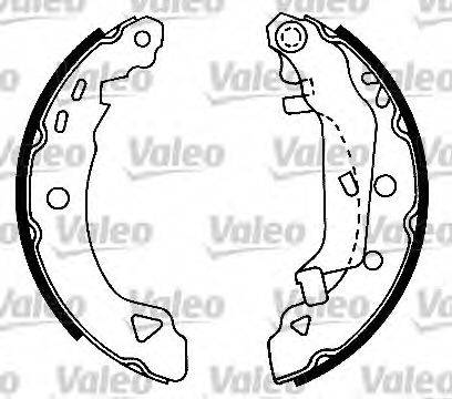 Комплект тормозных колодок VALEO 554721