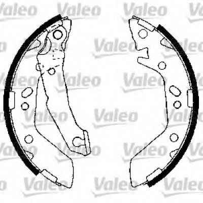 Комплект тормозных колодок VALEO 564033