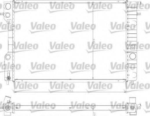VALEO 735065 Радиатор, охлаждение двигателя