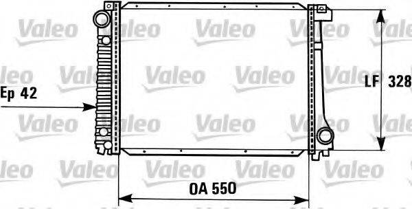 VALEO 819415 Радиатор, охлаждение двигателя