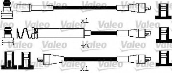 Комплект проводов зажигания VALEO 346668