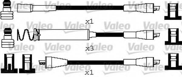 Комплект проводов зажигания VALEO 346664