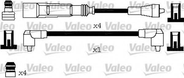 VALEO 346623 Комплект проводов зажигания