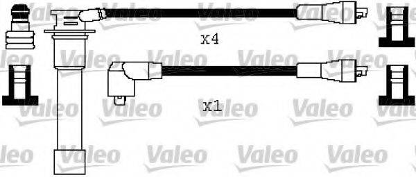 VALEO 346596 Комплект проводов зажигания