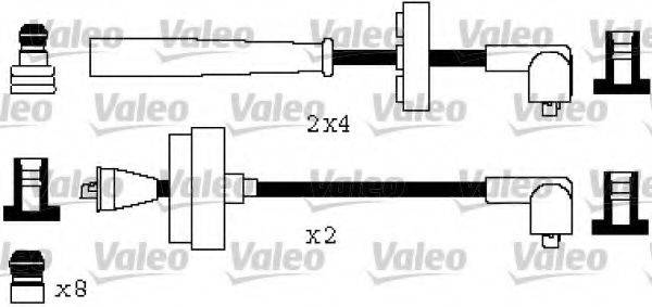 Комплект проводов зажигания VALEO 346582