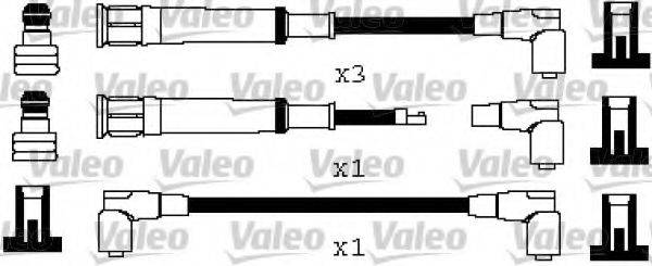 VALEO 346577 Комплект проводов зажигания