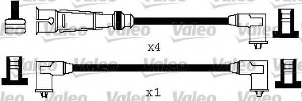 Комплект проводов зажигания VALEO 346566
