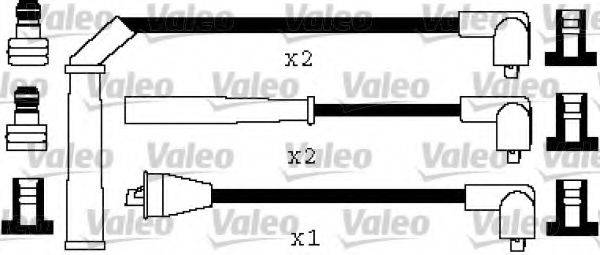Комплект проводов зажигания VALEO 346557