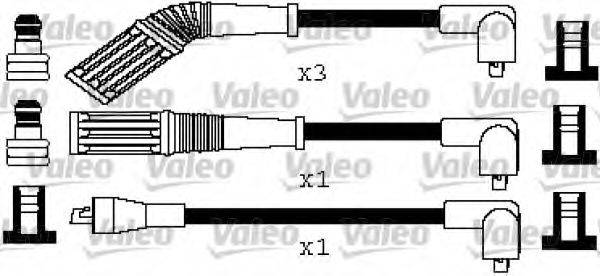 VALEO 346529 Комплект проводов зажигания