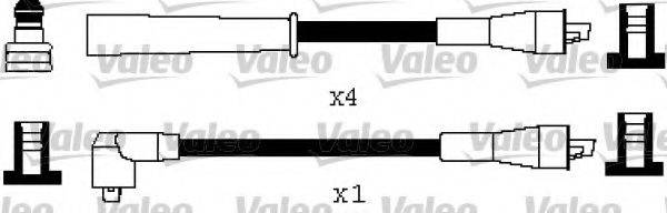 VALEO 346492 Комплект проводов зажигания