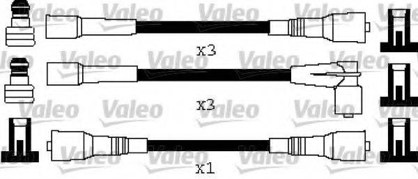 Комплект проводов зажигания VALEO 346474