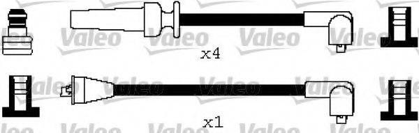 Комплект проводов зажигания VALEO 346400