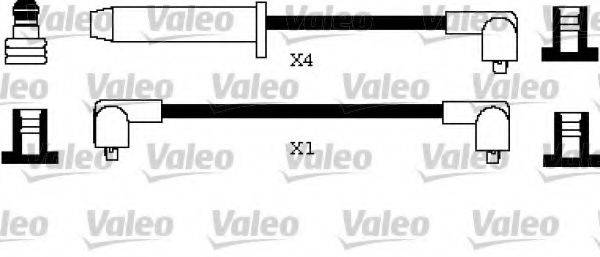 Комплект проводов зажигания VALEO 346397