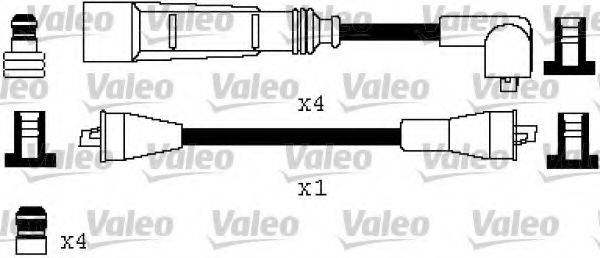 Комплект проводов зажигания VALEO 346387