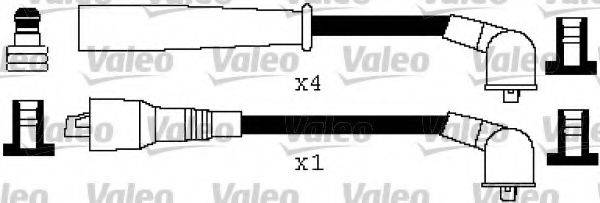 VALEO 346352 Комплект проводов зажигания