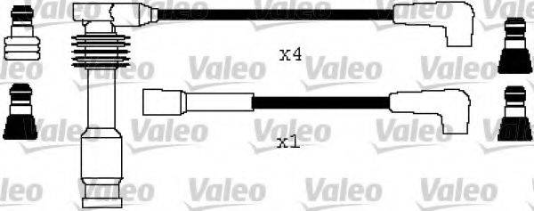 VALEO 346321 Комплект проводов зажигания