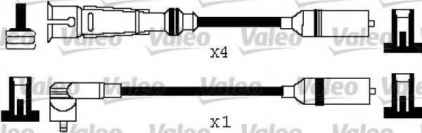 VALEO 346320 Комплект проводов зажигания