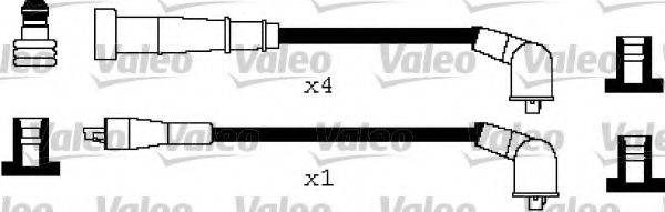VALEO 346309 Комплект проводов зажигания