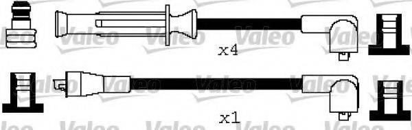 Комплект проводов зажигания VALEO 346297