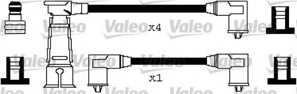 VALEO 346265 Комплект проводов зажигания