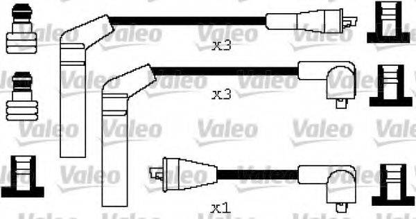 Комплект проводов зажигания VALEO 346255