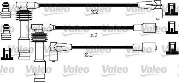 Комплект проводов зажигания VALEO 346193
