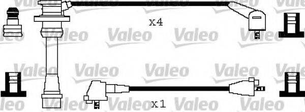 VALEO 346189 Комплект проводов зажигания