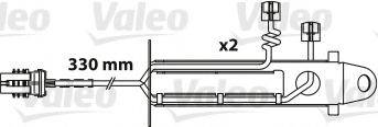 VALEO 541696 Комплект тормозных колодок, дисковый тормоз