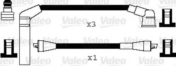 Комплект проводов зажигания VALEO 346014