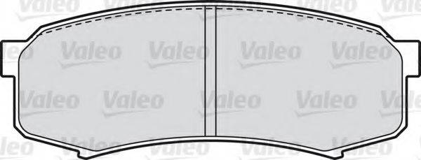 VALEO 598777 Комплект тормозных колодок, дисковый тормоз