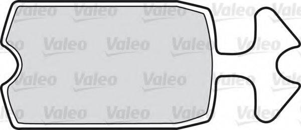 Комплект тормозных колодок, дисковый тормоз VALEO 598144