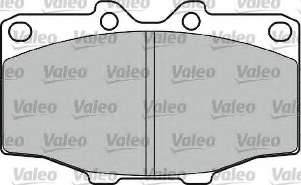 VALEO 598921 Комплект тормозных колодок, дисковый тормоз