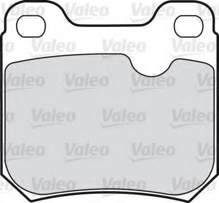 VALEO 598253 Комплект тормозных колодок, дисковый тормоз