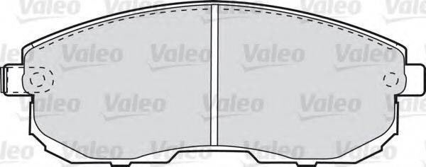 VALEO 598787 Комплект тормозных колодок, дисковый тормоз